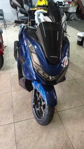 HONDA PCX 160 AZUL 2027 0 KM Shalon veículos Cariacica