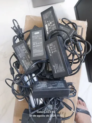 Lote 9 fontes 65w compatível com Dell