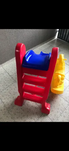 Kit escorregador e Gangorra Cavalinho 