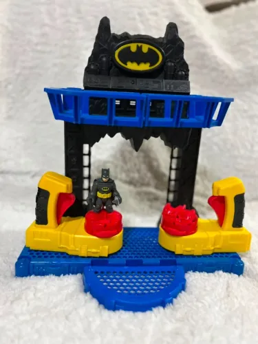 Playset Imaginext Batalha Na Batcaverna Da Fisher-price