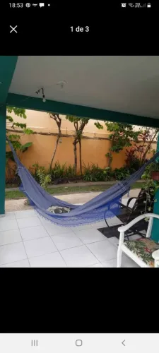Rede para casal colorida 100% algodao