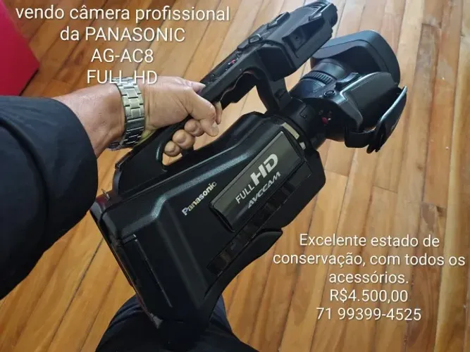 Camera profissional FullHD Panasonic AG Ac8