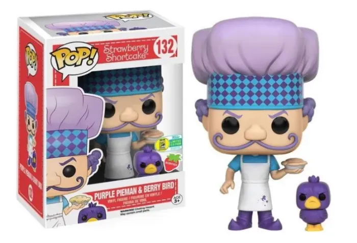Funko Pop Strawberry Purple Pieman Berry Bird Exclusive #132