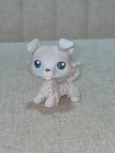 Brinquedo LPS #363 - Cachorro com Cachecol
