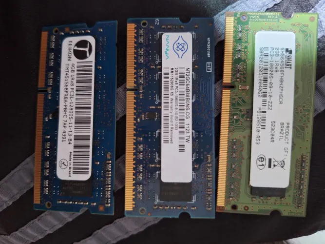 Memória ram notebook