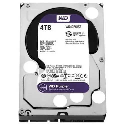HD 4TB Purple da WD 100%