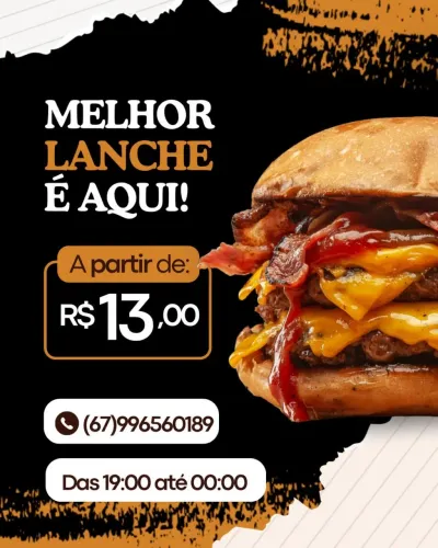 Vendo lanche