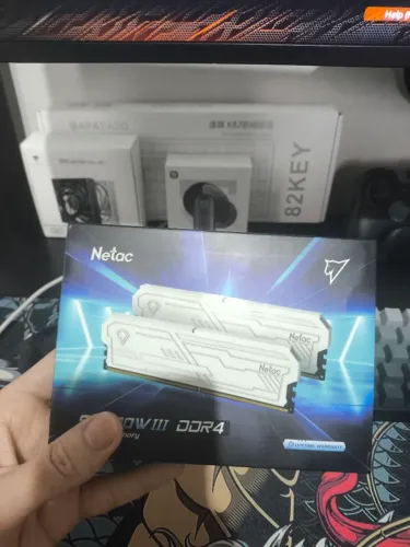Memória ram Netac 16gb (2x8gb) CL16 XMP 3200