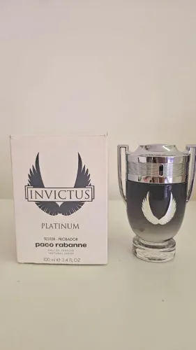 Perfume Invictus Platinum (Paco Rabanne) - 100 ml - Novo / Tester