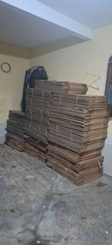 Caixas de papelão para mudanças