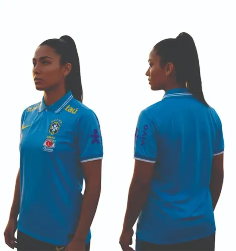 Camisa Seleção Brasileira Polo Passeio M