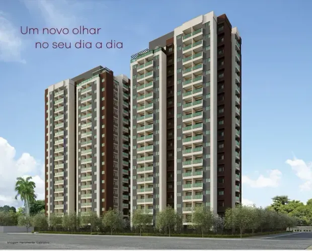 OPORTUNIDADE IMPERDIVEL APARTAMENTO 48M² 2 QUARTOS 1 SUITE LAZER COMPLETO NO CORAÇÃO DA CA