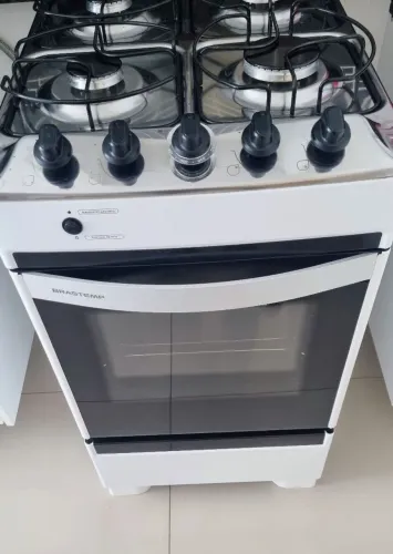 Vendo fogão 4 bocas Brastemp