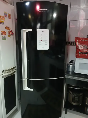 Geladeira frost free inversa brastemp envelopada funcionando perfeitamente 1.100 00