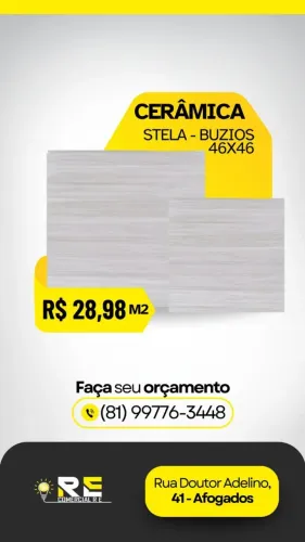 Cerâmica 46x46 Stella - BUZIOS