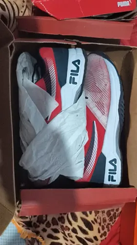Tênis Fila Vermelho