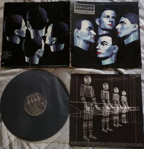 LP Kraftwerk electric cafe nacional