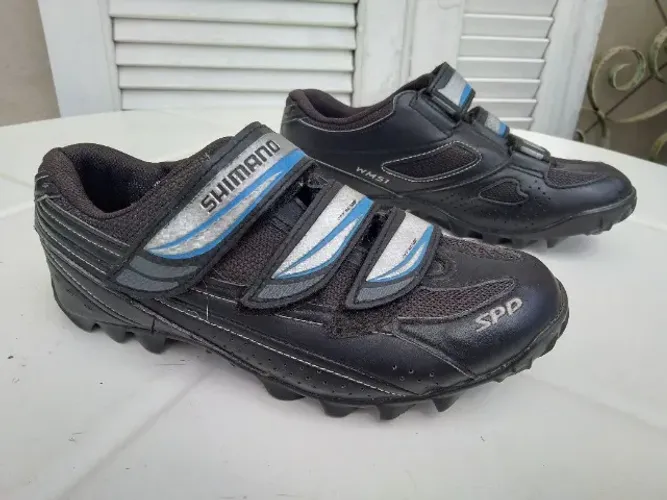 Sapatilha Bike Shimano WM 51 Tamanho 37 Bra Com Tacos