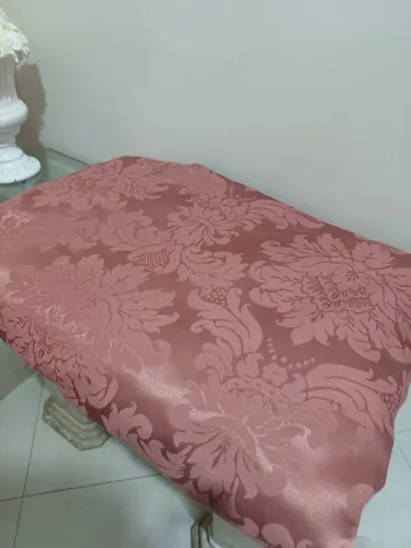 Tecido Jacquard Rosa Envelhecido