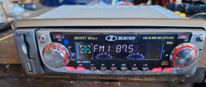 Cd player radio hbuster 7100mpv + Bluetooth 