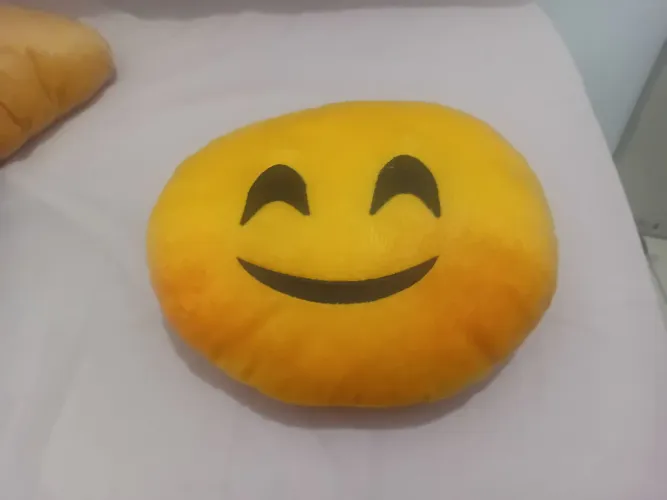 Pelúcia Smiley Sorriso Fofo grande