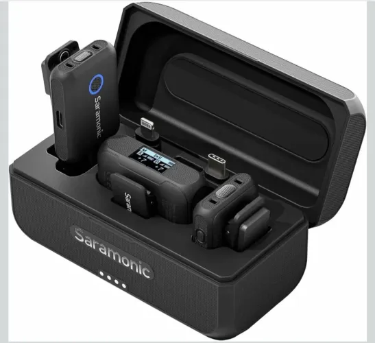 Microfone Sem Fio Saramonic Blink 500 B2+ (Novo / Homologado Anatel)