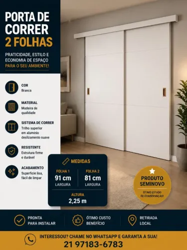 Porta grande Madeira boa 