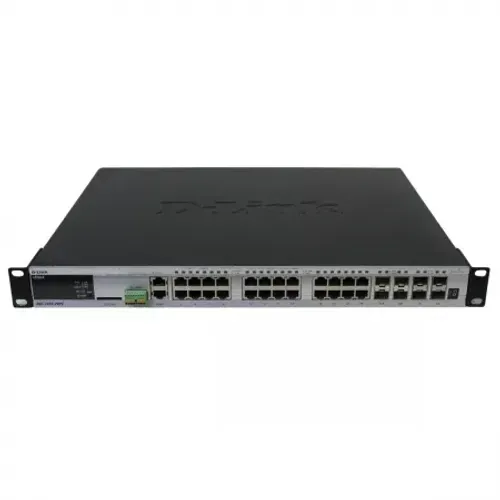 Switch D-Link DGS-3420-28TC 24 Portas Gigabit  4 portas SFP+ 10Gb