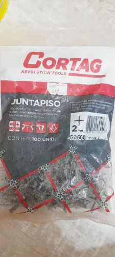 Espaçador para assentamento 100 unidades 