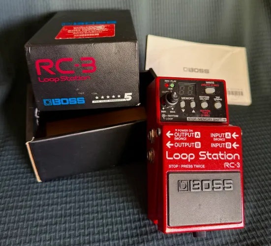 Pedal Boss Loop Station RC-3