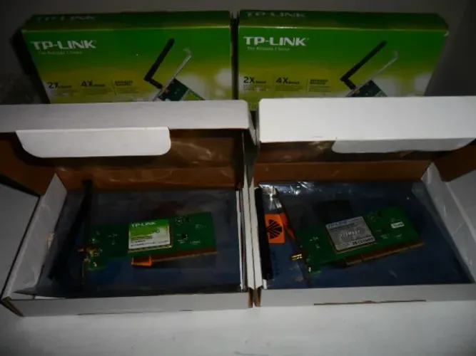 Placa de Rede Wireless PCI TP-Link TL-WN651G 108Mbps Adaptador Wireless TP-Link TL-WN651G 