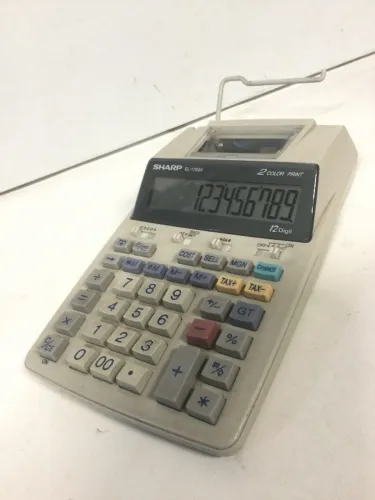 calculadora de mesa sharp