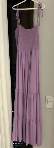 Vestido Roxo Longo