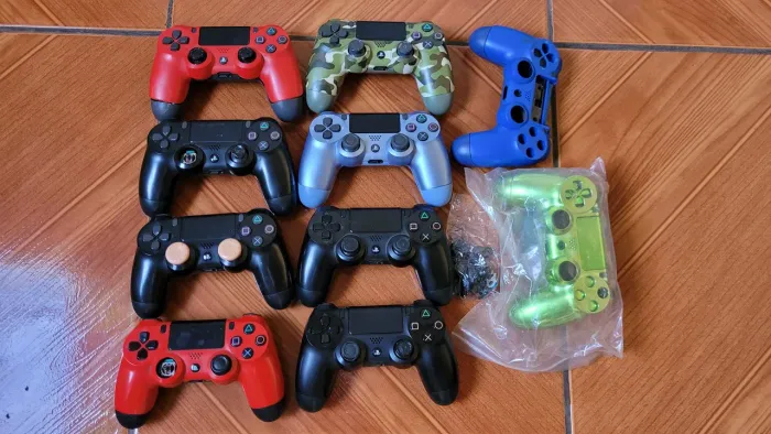 Lote de controles de ps4