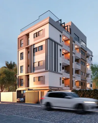 Apartamento com 2 dormitórios à venda, 54 m² por R$ 402.450,96 - Intermares - Cabedelo/PB