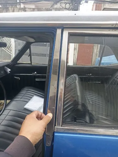 Par de molduras de coluna opala sedan