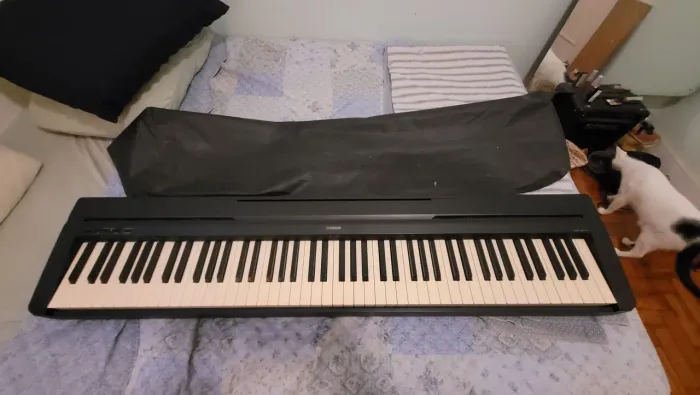 Piano digital yamaha P-35 com defeito