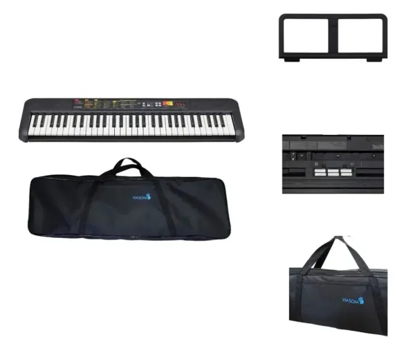 Teclado Yamaha F52 com bag e suporte partitura