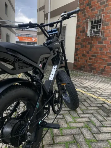 Bicicleta e-bike bike eletrica 800km rodados 1000w boa!