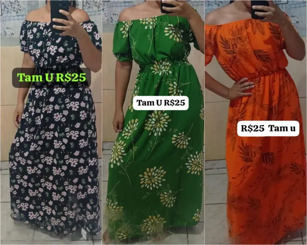 Vestidos longos novos