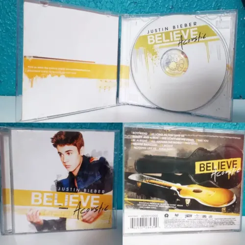 Cd Justin Bieber acústico 