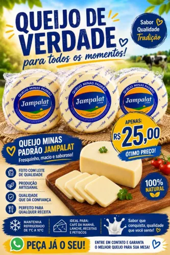 Vendo queijo 25,00