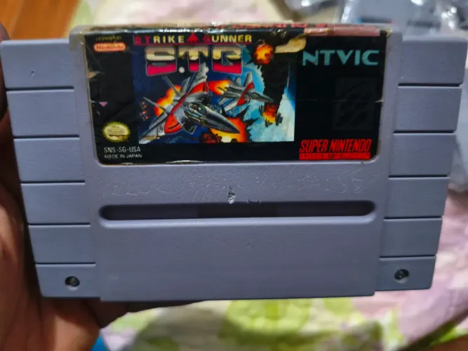 S.T.G Strike GUNNER ORIGINAL AMERICANO SNES
