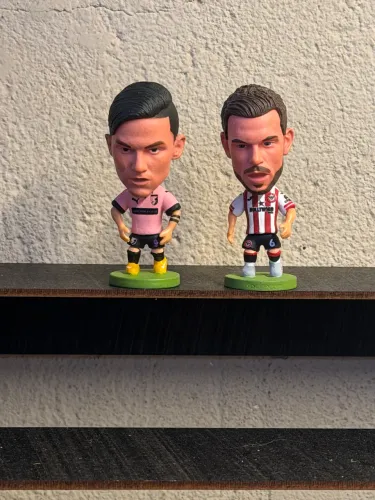 Mini Craques Henderson (brentford) e Dybala (Palermo)
