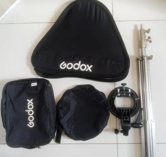 Softbox Godox + Tripe