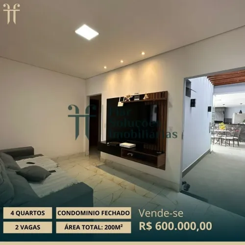 Imóvel para venda com 200 metros quadrados com 4 quartos em Altos do Coxipó - Cuiabá - MT