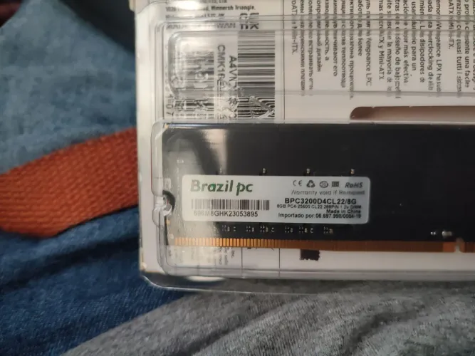 Memória RAM DDR4 8gb