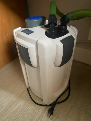 Filtro canister + mídias