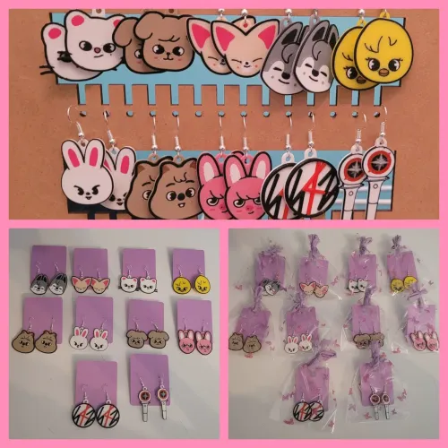 Brincos de Stray Kids! Venda de um par - especificar na hora da compra