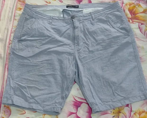 Bermuda Masculina Hering Azul tamanho 50